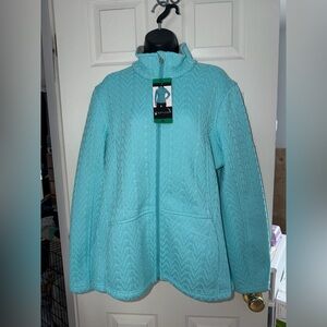 Spyder Women’s Major Cable Stryke Full Zip Sweater Jacket